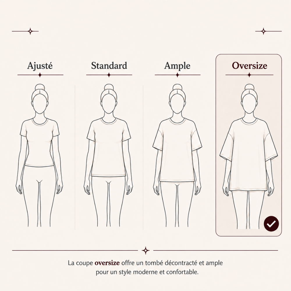 T-shirt oversize respirant
