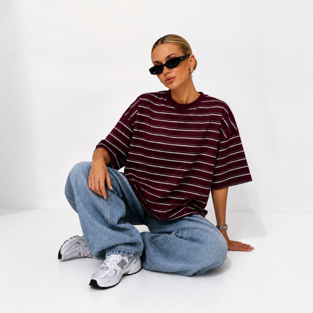T-shirt oversize respirant